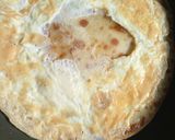 A picture of step 2 of Chapati and egg wraps.