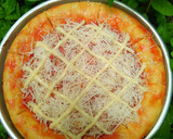 Foto langkah ke 3 dari resep Tepung~Pizza Sosis Cheese.