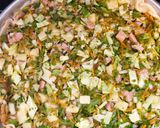 Foto del paso 5 de la receta: Tarta de verduras con cebolla