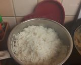 A picture of step 2 of Red Thai Chicken Curry 🍛.