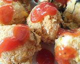 Foto langkah ke 6 dari resep Tahu Bola2 kemangi Goreng #DEBM.