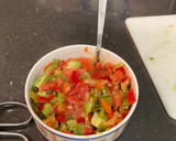 Foto del paso 4 de la receta: Fajitas de verdura y pollo picante