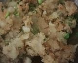A picture of step 3 of Bread Pakoda chat.