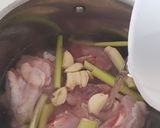 A picture of step 1 of Lemongrass Chicken Soup.