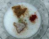 A picture of step 2 of Bread Dahi Vada.