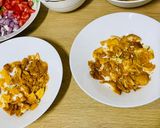 A picture of step 10 of Masala puri.