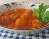 Foto del paso 6 de la receta: Albóndigas en salsa de zanahoria