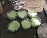 Une image de l'étape 5 de Mousse menthe chocolat.