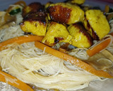Foto del paso 6 de la receta: Nido de fideos de arroz acompañado 😉😉😉😉