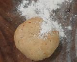 A picture of step 3 of Mooli Thepla /Muli ke parathe.
