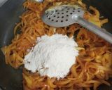 A picture of step 2 of Irani samosa.