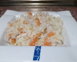 Foto del paso 3 de la receta: Falso cuscús de coliflor con pollo y col