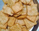 A picture of step 1 of Khasta chaat.