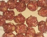 A picture of step 3 of Meatballs #smallchopcontest.