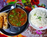 काली उड़द की दाल (kali urad ki dal recipe in Hindi) रेसिपी चरण 8 फोटो