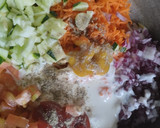 Foto del paso 5 de la receta: Arepa rellena de carne🫓, queso🥩 y ensalada🥯🧀