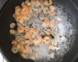 A picture of step 1 of Shrimp Caesar Salad.