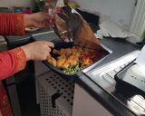 A picture of step 2 of Grilled Chicken drum sticks with vegetable #eid k pakwan.