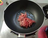 Foto langkah ke 2 dari resep Daun Ubi Siram Daging.