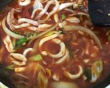 Foto langkah ke 3 dari resep Cumi Saus Padang.