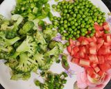 A picture of step 5 of Vegetable Pulao🥰.