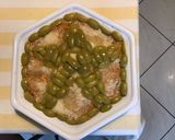 Une image de l'étape 15 de Flan de légumes « pentagramme » au thon,parmesan et olives vertes.