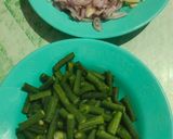 Foto langkah ke 1 dari resep Tumis Tempe Kacang Panjang.