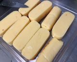 Une image de l'étape 5 de Pain de maïs grillé sauce tomate mozzarella et basilic.