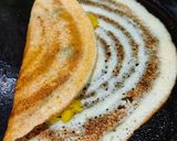 A picture of step 5 of Masala dosa.