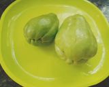 A picture of step 1 of Chayote (Chow Chow) Fry.