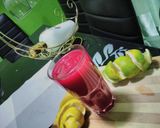 A picture of step 4 of Carrot Cocktail drink#mashujaarecipe.