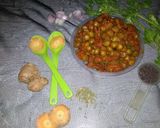 A picture of step 8 of Carrot Peas Sabji.