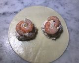 Foto del paso 5 de la receta: La mar estaba serena...(Pasta rellena de 🐟 y 🍤)