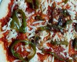 صورة لخطوة 2 من وصفة بيتزا 🍅🍕🧀🌶🍕🧀🌶🍕