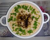 A picture of step 11 of Boondi ka Raita.