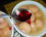 A picture of step 13 of Rose flavour rasgulla.