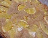 Foto del paso 5 de la receta: Torta proteica al revés de naranja y avena 🍊