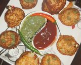 A picture of step 8 of INSTANT SUJI APPAM(south Indian snack) #homechef.