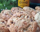 Foto del paso 5 de la receta: Galletas de ruibarbo y chocolate blanco