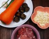 [冬季蔬菜][鑄鐵鍋]豬絞肉的雙重運用ii~黃金獅子頭燴白菜食譜步驟1照片