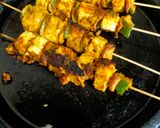 A picture of step 3 of Paneer Tikka.