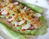 รูปขั้นตอนการทำที่ 4 ของ ยำหมูย่าง