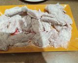 A picture of step 2 of Honey bbq wings.