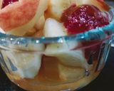 A picture of step 3 of Apple juicy fruit Chaat.