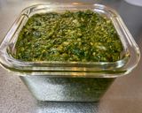 A picture of step 1 of Steamed Eggplants with Sonia’s Pesto.