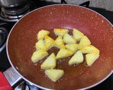 A picture of step 2 of Paneer chilli.