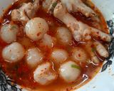 Foto langkah ke 8 dari resep Baso aci isi ayam + ceker.