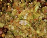 A picture of step 12 of Chana Salsa Chaat.