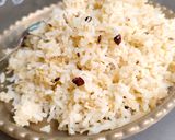 A picture of step 3 of Hing Jeera Rice.