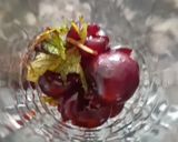 A picture of step 2 of Cherry Mojito.